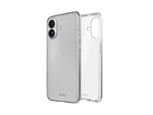 SBS TESKINIP1667T, Etui, Apple, iPhone 16 Plus, 17 cm (6.7"), Gjennomsiktig