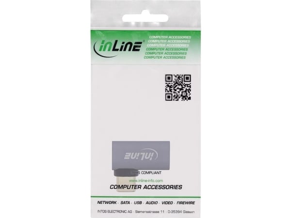 InLine 35900G, USB-C, USB-C, Grå