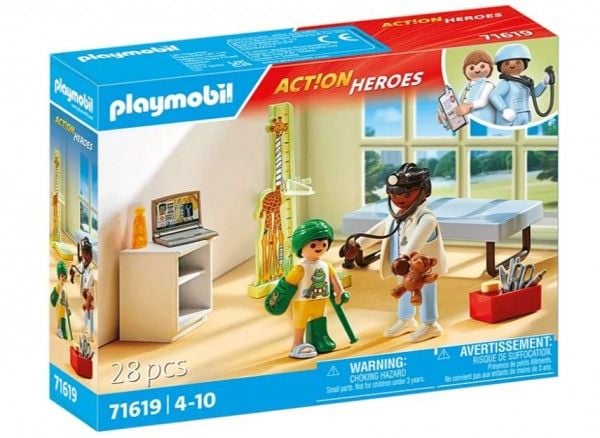 Playmobil Action 71619, Doktor, 4 År, Multifärg, Plast