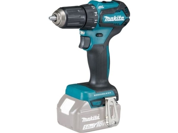 Makita DHP483Z - Hammerbor/driver - trådløs - 2 hastigheter - nøkkelfri borhylse 13 mm - 40 N·m - uten batteri - 18 V - SOLO