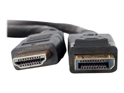 TECHly - Adapterkabel - DisplayPort hann til HDMI hann - 1 m - skjermet - svart - 4K-støtte