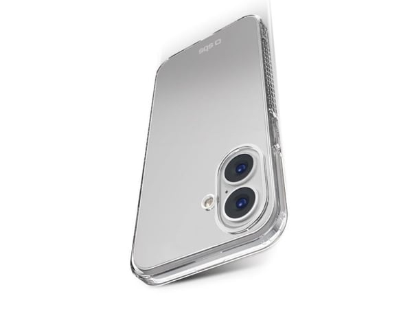 SBS TEUNBKEX2IP1661, Etui, Apple, iPhone 16, 16,5 cm (6.5"), Gjennomsiktig