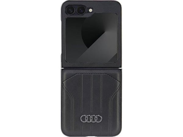 Audi syntetisk lær MagSafe-etui for Samsung Galaxy Z Flip 6 - svart