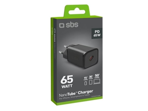 SBS TETRGAN1C65W, Sisätila, AC, Musta