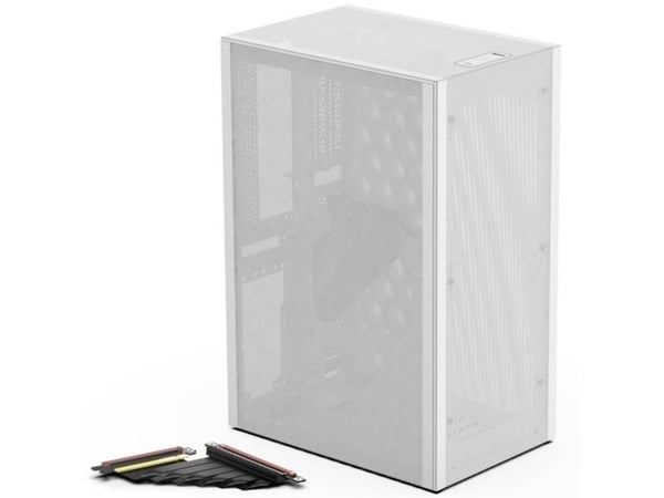 Ssupd Meshlicious Full Mesh PCIE 4.0 Edition Mini-ITX-kotelo - valkoinen