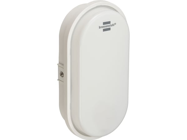 Brennenstuhl 1270780900, Oval, 1 ampuller, 4000 K, IP65, Hvit