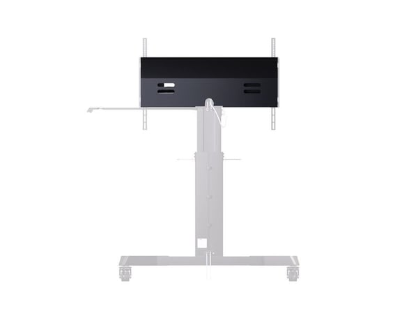 HAGOR HP Lift - Monteringskomponent (baksidedeksel) - låsbar - svart - vognmonterbar - for HP Lift Floorstand, Lift Floor-Wall, Lift Mobile