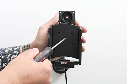Brodit holder, aktiv holder, aktiv, boring: AMPS, inkl.: kuleledd, biladapter (åpen kabelende 12/24 V) passer til: TC22/TC27 (med beskyttelsesdekse...