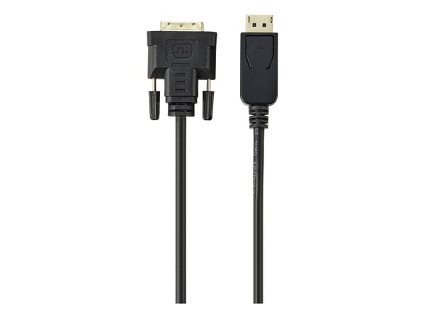 Renkforce RF-5771518, DisplayPort, DVI-D 24+1 pin, 1,8 m, musta