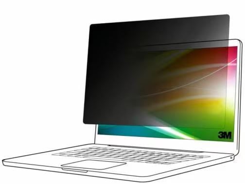 3M BP133W1B - Notebookpersonvernsfilter - lyssterk skjerm - avtakbar - flip/lim - 13.3" - svart