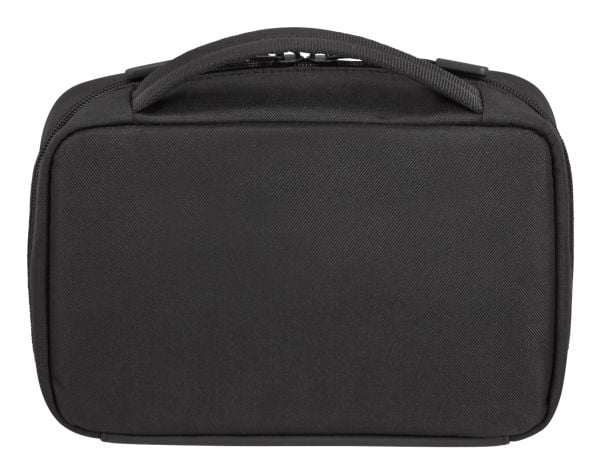 Samsonite Stackd toalettsett, toalettmappe, polyuretan (PU), resirkulert polyetylentereftalat (rPET), svart, monokromatisk, glidelås, 220 mm