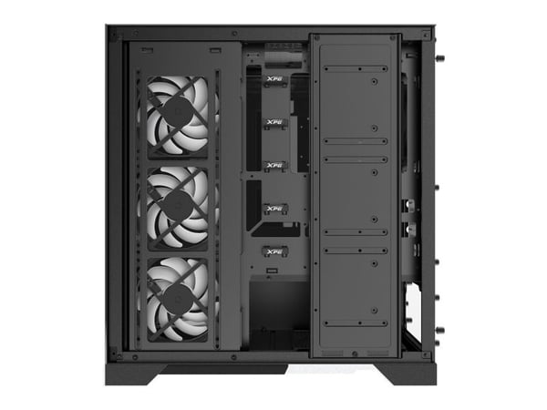 ADATA ADATA XPG kotelo INVADER X Mid-Tower, ilman virtalähdettä, ilman tuulettimia, Musta