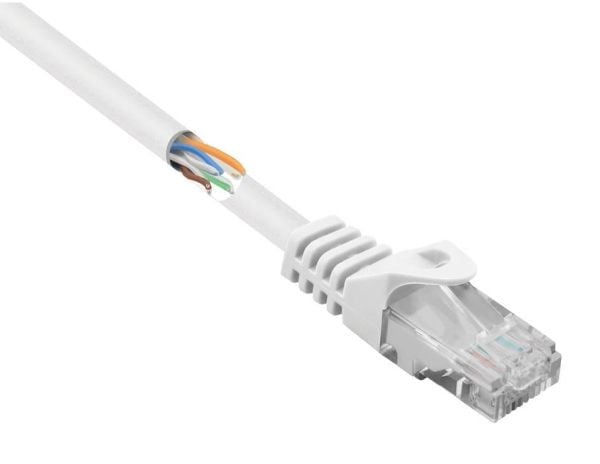 Renkforce RF-5043828, 10 m, Cat5e, U/UTP (UTP), RJ-45, RJ-45, Hvit