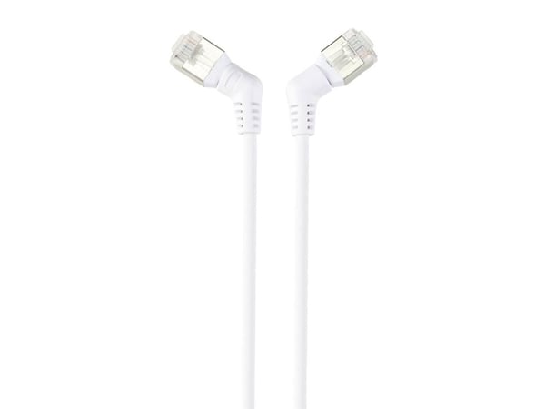 Renkforce RF-6071564, 0,5 m, Cat6a, F/UTP (FTP), RJ-45, RJ-45, Hvit