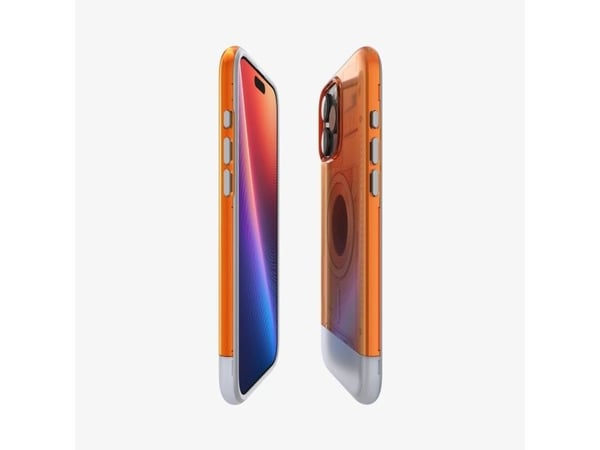 Spigen Classic C1 (MagFit), Etui, Apple, iPhone 16 Pro, 16 cm (6.3"), Oransje
