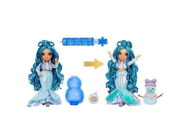 Rainbow High Winter Wonderland Doll- Skyler (Blue), Motedukke, Hunkjønn, 4 år, Gutt/Jente, 280 mm, Flerfarget