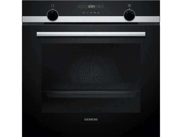 Siemens iQ500 HB517GBS3 - Ovn - innebygd - fordypning - bredde: 56 cm - dybde: 55 cm - høyde: 58.5 cm - med selvrens - Klasse A+ - rustfritt stål