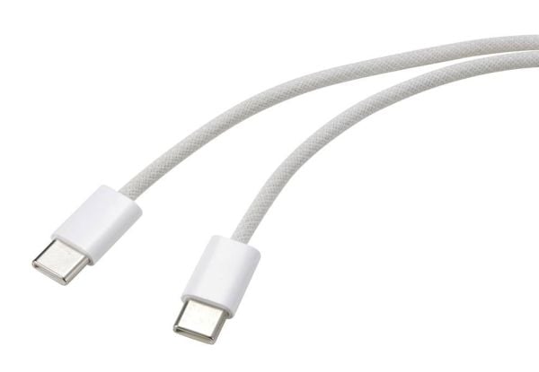 Renkforce RF-6056884, 3 m, USB C, USB C, 0,48 Gbit/s, valkoinen