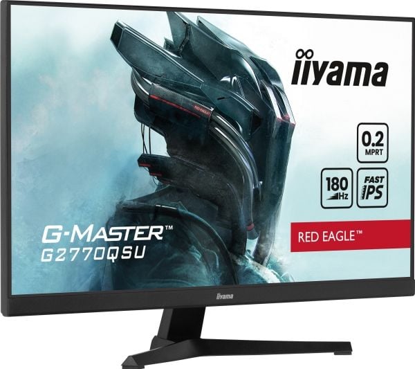 iiyama G-MASTER G2770QSU-B6, 68,6 cm (27"), 2560 x 1440 piksler, Wide Quad HD, LED, 0,2 ms, Svart