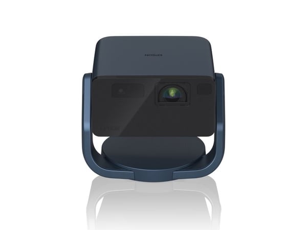 Epson EF-22N - 3 LCD-projektor - portabel - 1000 lumen (hvit) - 1000 lumen (farge) - Full HD (1920 x 1080) - 16:9 - 1080p - metallic blå