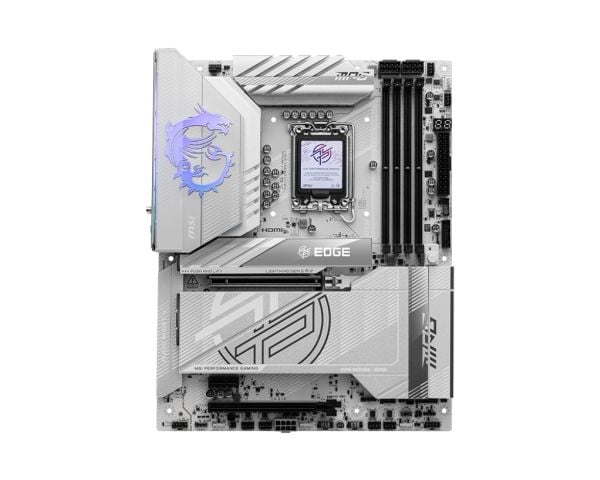 MSI MPG Z890 EDGE TI WIFI - Hovedkort - ATX - LGA1851-sokkel - Z890 Chipset - USB4, USB 3.2 Gen 1, USB 3.2 Gen 2, USB-C 3.2 Gen 2x2, USB-C 3.2 Gen2...