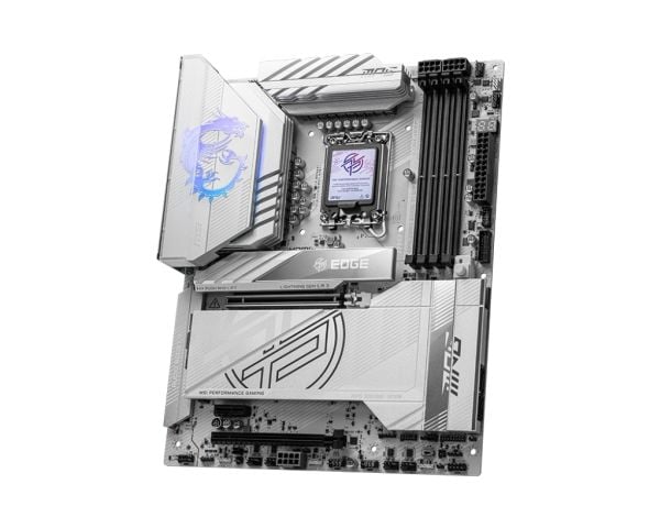 MSI MPG Z890 EDGE TI WIFI - Hovedkort - ATX - LGA1851-sokkel - Z890 Chipset - USB4, USB 3.2 Gen 1, USB 3.2 Gen 2, USB-C 3.2 Gen 2x2, USB-C 3.2 Gen2...