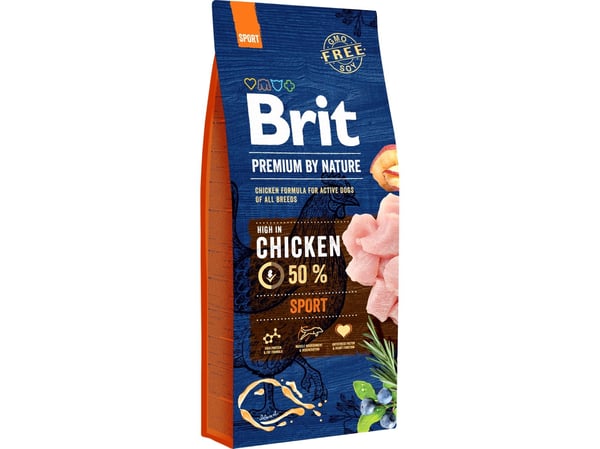 Brit 8595602526673, Voksen, Kylling, 15 kg