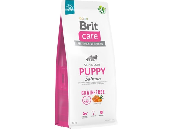 Brit Care Dog Grain-free Puppy, Salmon, 12 kg