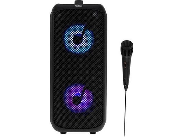 Adler AD 1903 Garsiakalbis bluetooth med radio/karaoke funksjon
