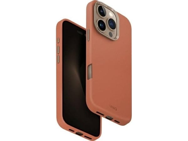 UNIQ deklas Magclick laddare för Apple iPhone 16 Pro 6.3" terrakotta