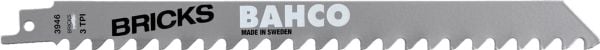 Bahco hårdmetall rak kapsågblad 150 mm x 0,9 mm SL 6TPI för lätt cement, tegel och glasfiber (1 st.)