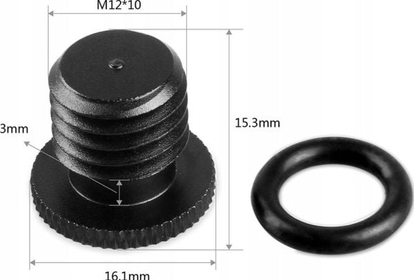 SmallRig 1617 15 mm stangdeksel