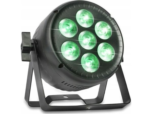 LIGHT4ME VENOM PAR 7X30W heijastin LED RGBW sisustus.
