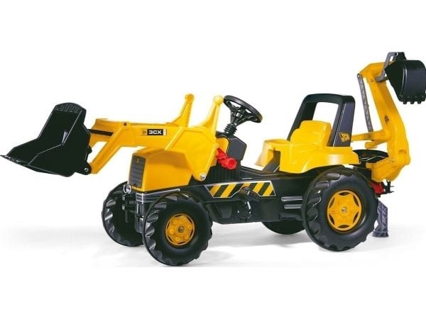 rolly leker rollyJunior JCB, 3 År, 4 hjul, Sort, Gul