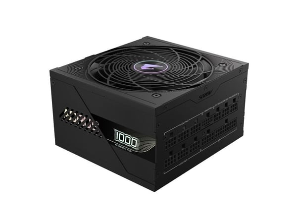 AORUS ELITE AE1000PM PG5 - Strømforsyning (intern) - ATX12V 3.0/ EPS12V - 80 PLUS Platinum - AC 100-240 V - 1000 watt - aktiv PFC