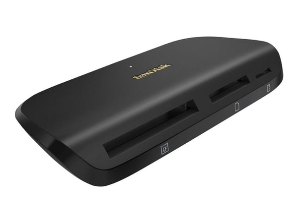 SanDisk ImageMate PRO - Kortleser (microSD, microSDHC, microSDXC, SD, SDHC, SDXC, SDHC UHS-I, SDHC UHS-II, SDXC UHS-I, SDHC UHS-II, CF) - USB 3.0/U...
