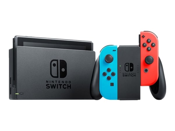 Nintendo Joy-Con blå/röd Bluetooth handkontroll analog/digital till Nintendo Switch