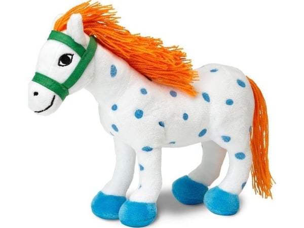 MICKI PIPPI plysj Pepes langstumpet hest, 22 cm