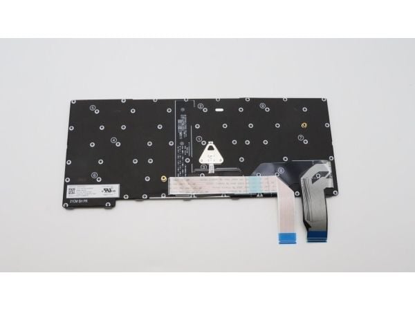 Primax - Erstatningstastatur for bærbar PC - med Trackpoint - bakbelysning - QWERTY - Storbritannia - svart - FRU - for ThinkPad L13 Gen 3; L13 Yog...