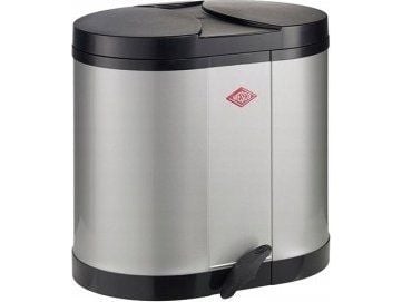Wesco avfallsbeholder sølv 2x15L BETA
