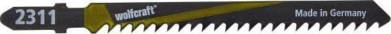 wolfcraft GmbH 2311000, Stikksagblad, Sponplate, Kryssfiner, Mykt tre, High Carbon Steel (HCS), 7,5 cm, 3 mm, 5 cm