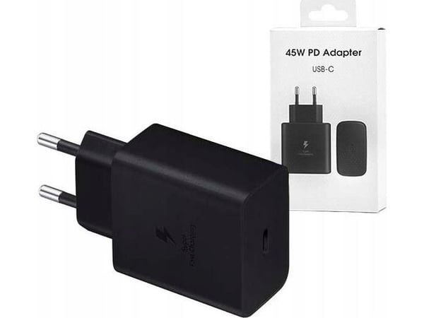 Vega laturi DENMEN 45W TA845 BLACK FASTON POWER DELIVERY PD TYP-C BOX>