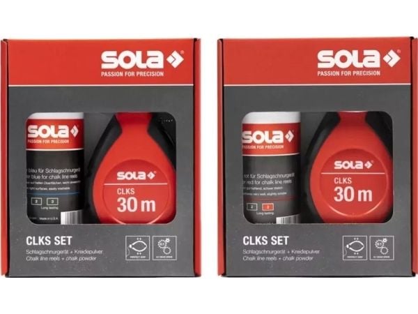 SOLA sporingssnor 30 m CLKS-sett + rød kritt
