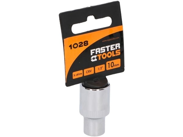 FASTER TOOLS FASTER TOOLS Kuusiokolo 1/2" 10 yksi koko