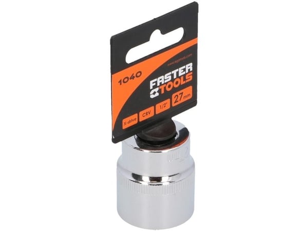 Faster Tools sexkant hylsa 1/2" 27