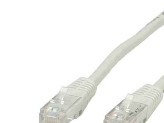 Value UTP Patch Cord Cat.5e, grey 0.5 m, U/UTP (UTP)