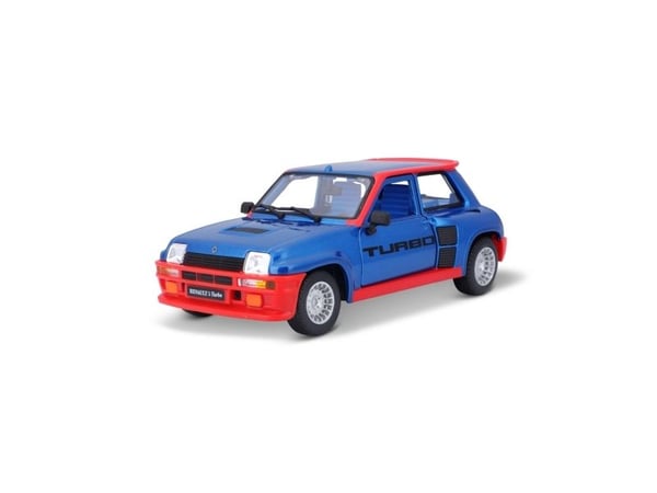 BBURAGO 18-21088, Rallybilmodell, Montert på forhånd, 1:24, Renault 5 Turbo, Metall, Plast, 3 år