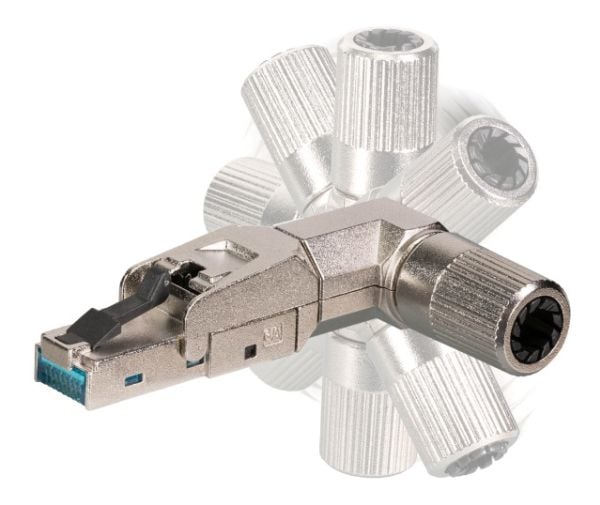EFB Elektronik 88035P8.1, RJ-45, Hopea, Uros, Sinkki, Cat6, 22/26