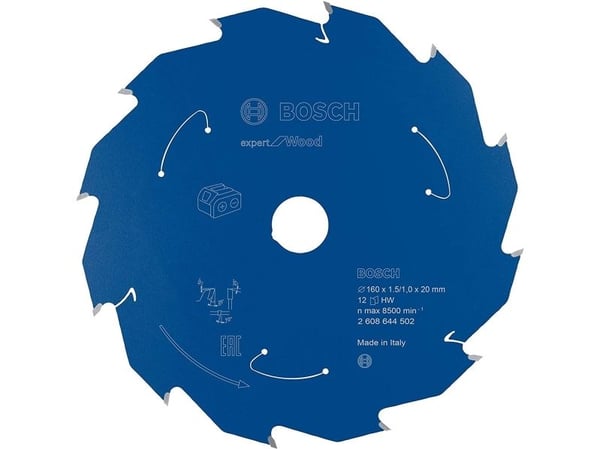 Bosch Expert for Wood - Sirkelformet sagblad - for tre - 160 mm - 12 tenner