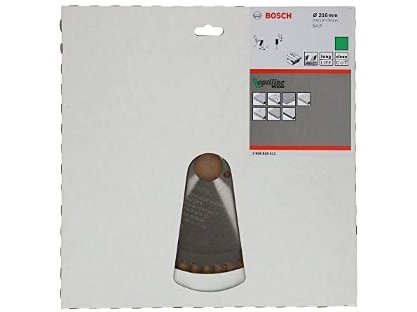 Bosch RUNDSAVKL STAT OPTILINE TRÆ 216X30MM 54T 54T
